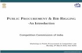 Public Procurement & Bid Rigging - An Introduction