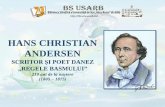 HANS CHRISTIAN ANDERSEN: SCRIITOR ŞI POET DANEZ, „REGELE BASMULUI” : 210 ani de la naștere (1805 – 1875)