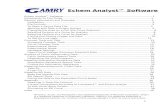 e Chem Analyst Software Manual