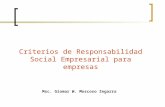 Responsabilidad Social - Filosofia Empresarial