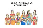 De La Familia a La Comunidad