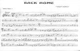 [Music Score] Big Band - Back Home