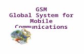 Gsm Mobile Communications