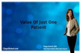 The Value Of Just One Patient