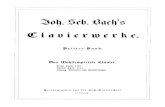 Bach, J. S. - Well-tempered Clavier, Book 1