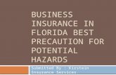 Business Insurance in Florida Best Precaution for Potential Hazards