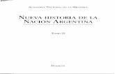 Tau y Dellaferrera en Nueva Historia de La Nacion Argentina