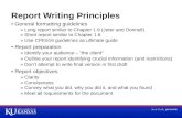 Report Writing Principles Presentation