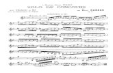 Clarinet Institute Rabaud Solo