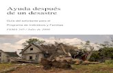 Help After Disaster Spanish