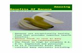 Amazing Benefits of Banana