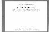 Ecriture Difference
