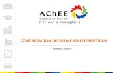 Contratación de Servicios Energéticos. Manuel Acosta
