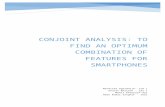 Conjoint Analysis Project