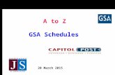 GSA Schedule Risks / Rewards CAPITOL POST
