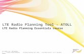LTE Planning Tool ATOLL 1