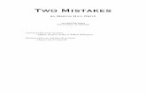 Two Mistakes
