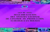 Bolivia - Ley 3525 y Reglamentos SNCPE.pdf