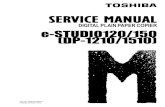 Toshiba Studio 120-150 ervice