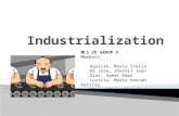 Industrialization - Group 5 MLS 2E