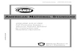 ANSI A10 32-2004 Construction Fall Protection