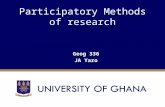 Lecture 6 Participatory Research Methods(1)