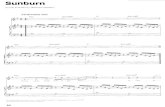 59354764 Sheet Music Piano Score Muse Sunburn (1)