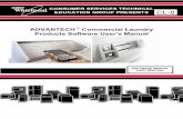 8524743A CL-8 Whirlpool Advantech Commercial Laundry Products Software