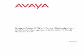 Avaya WFM Schedulers Guide