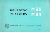 Rakovica Uputstvo Za Motore M-33-34