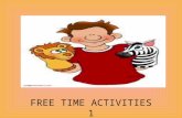 9924 Free Time Activities Part 1 25 Slides