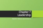 Chapter 7 - Leadership