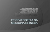 Etiopatogenia na Medicina Chinesa