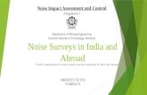 Noise Surveys in India and Abroad