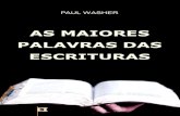 As Maiores Palavras Das Escrituras, Por Paul David Washer