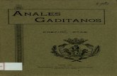 Anales Gaditanos Cadiz 1905