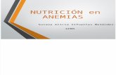 Nutrición en Anemias