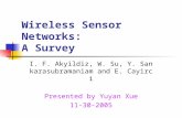 Wireless Sensor Network-A Survey