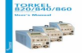 TORKEL 820=840=860 Battery Tester
