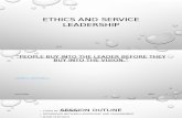 Ethics and Service Leadership