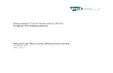 PCI Card Production Physical Security Requirements 2013