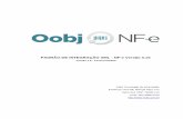 Manual de Integração XML E-Sales-Oobj - NF-e Versão 3.10