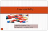 Lecture 11 Incompatibility