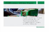 Beamex White Paper - Calculating Total Uncertainty of Temperature Calibration With a Dry Block