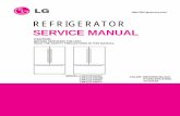 LRFC21755xx LG 20.7 Cu. Ft. Counter Depth French Door Refrigerator Service Manual