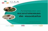 Adaptación en Ecosistemas de Montaña (Evidencias y Lecciones Desde America Latina)