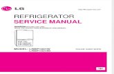 LRBP1031xx LG 10 Cu. Ft Refrigerator Service Manual
