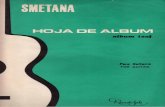 Bedrich Smetana-hoja de Album (Trans. Horacio Salas)