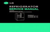 LFX23961 LG Refrigerator Service Manual