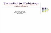 Regulatory FrameWork of Takaful in Pakistan by Shoiab Soofi